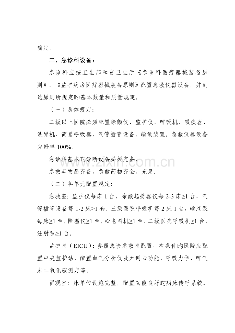 湖南省医院急诊科质量控制和评价标准.doc_第2页