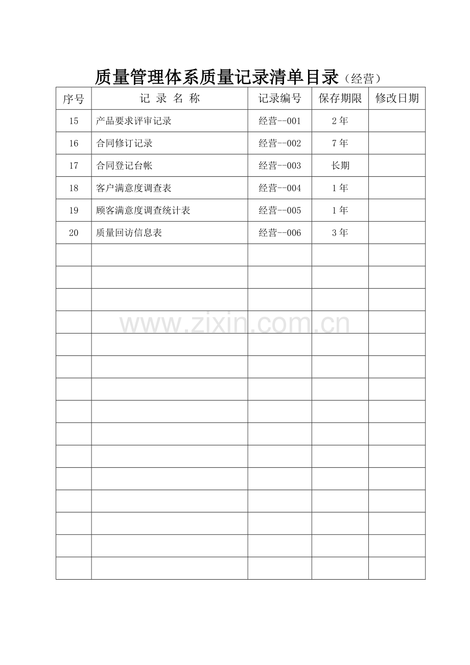 通用性记录目录(高压竣工资料表格).doc_第3页