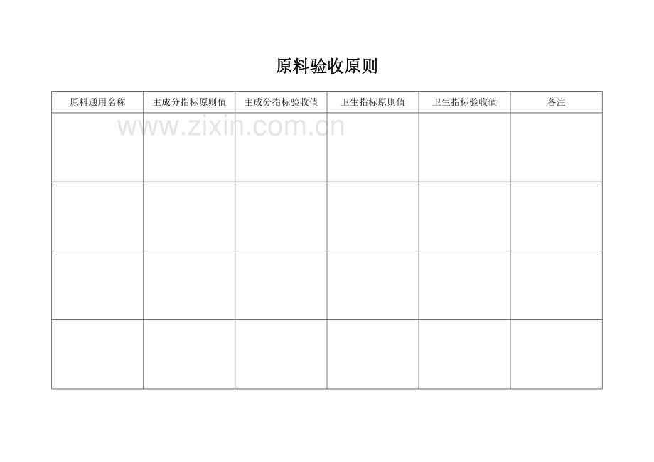 饲料质量安全管理规范记录表格示例.doc_第3页