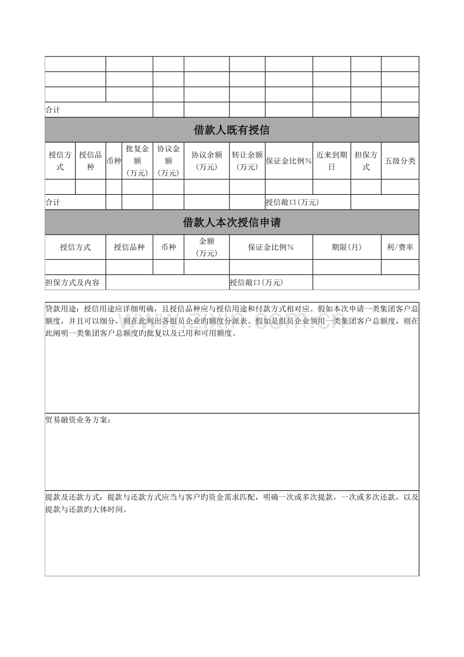 银行流动资金贷款一般行业授信调查报告模版.docx_第3页