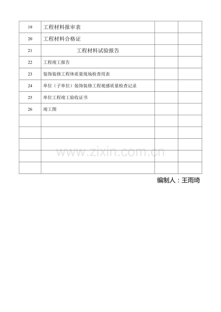 1、接待室竣工目录.doc_第3页