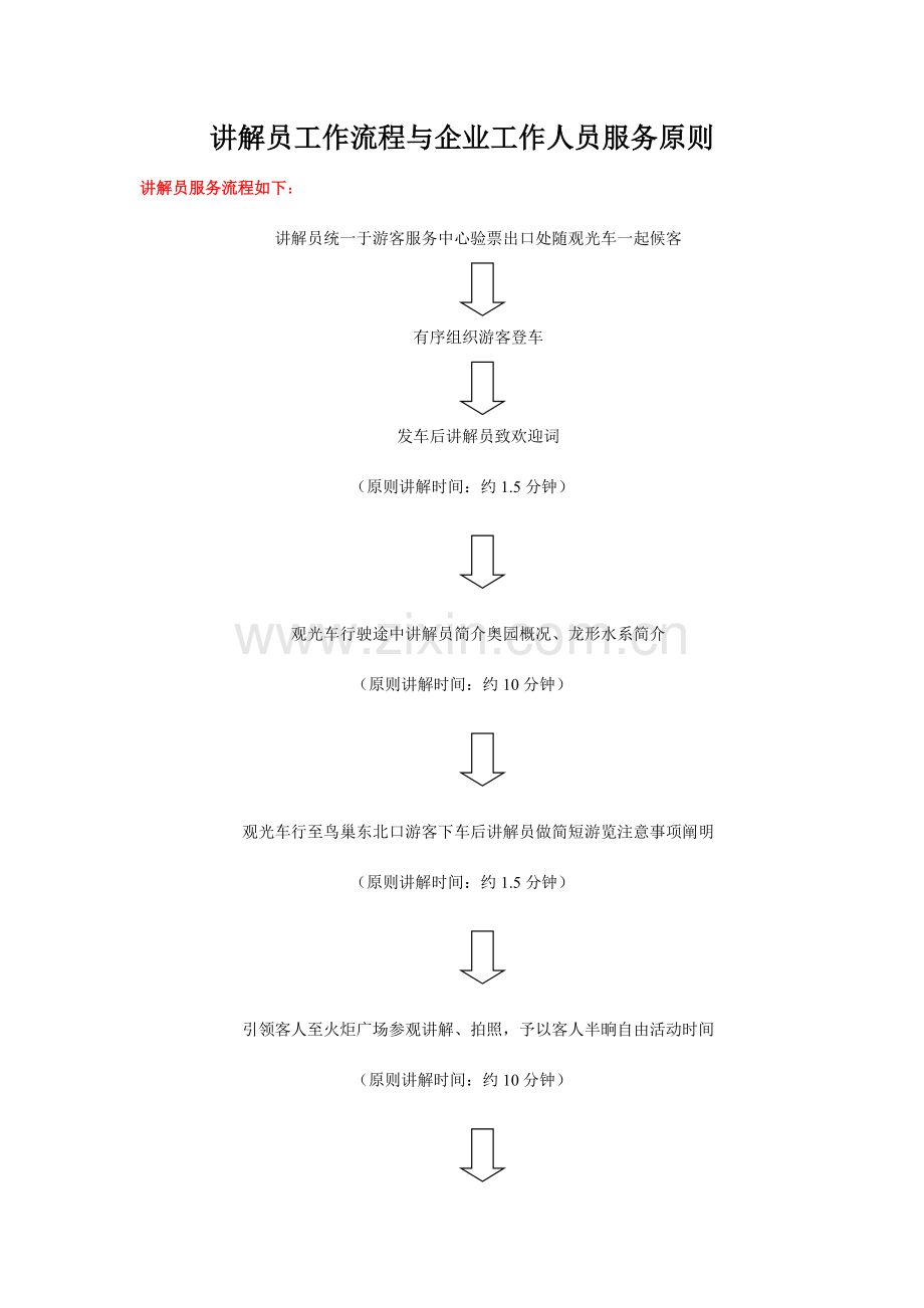 讲解员工作流程与服务标准.doc_第1页