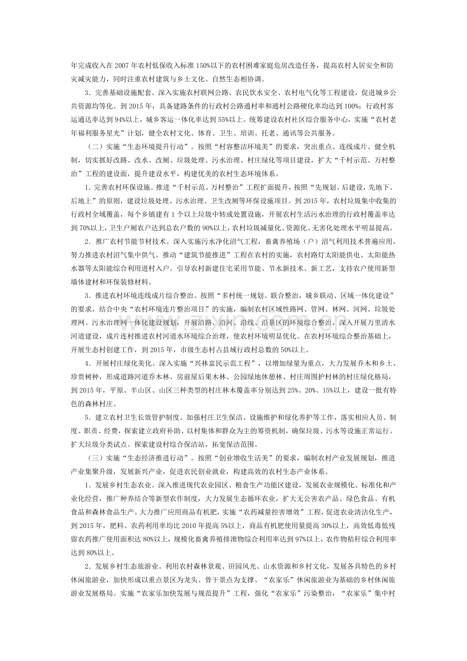 浙江省美丽乡村建设行动方案.docx_第2页