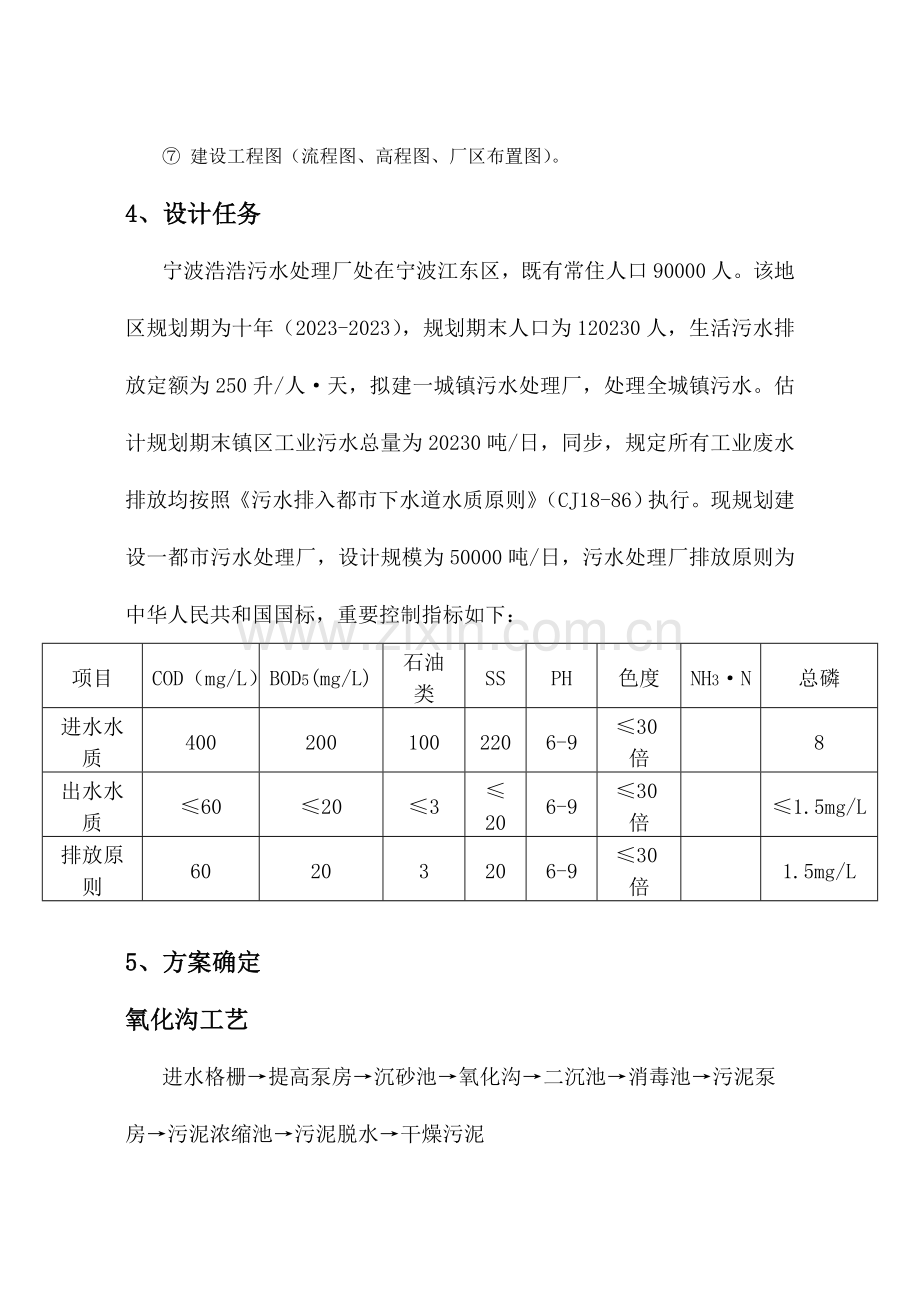 水污染控制工程课程设计.doc_第2页