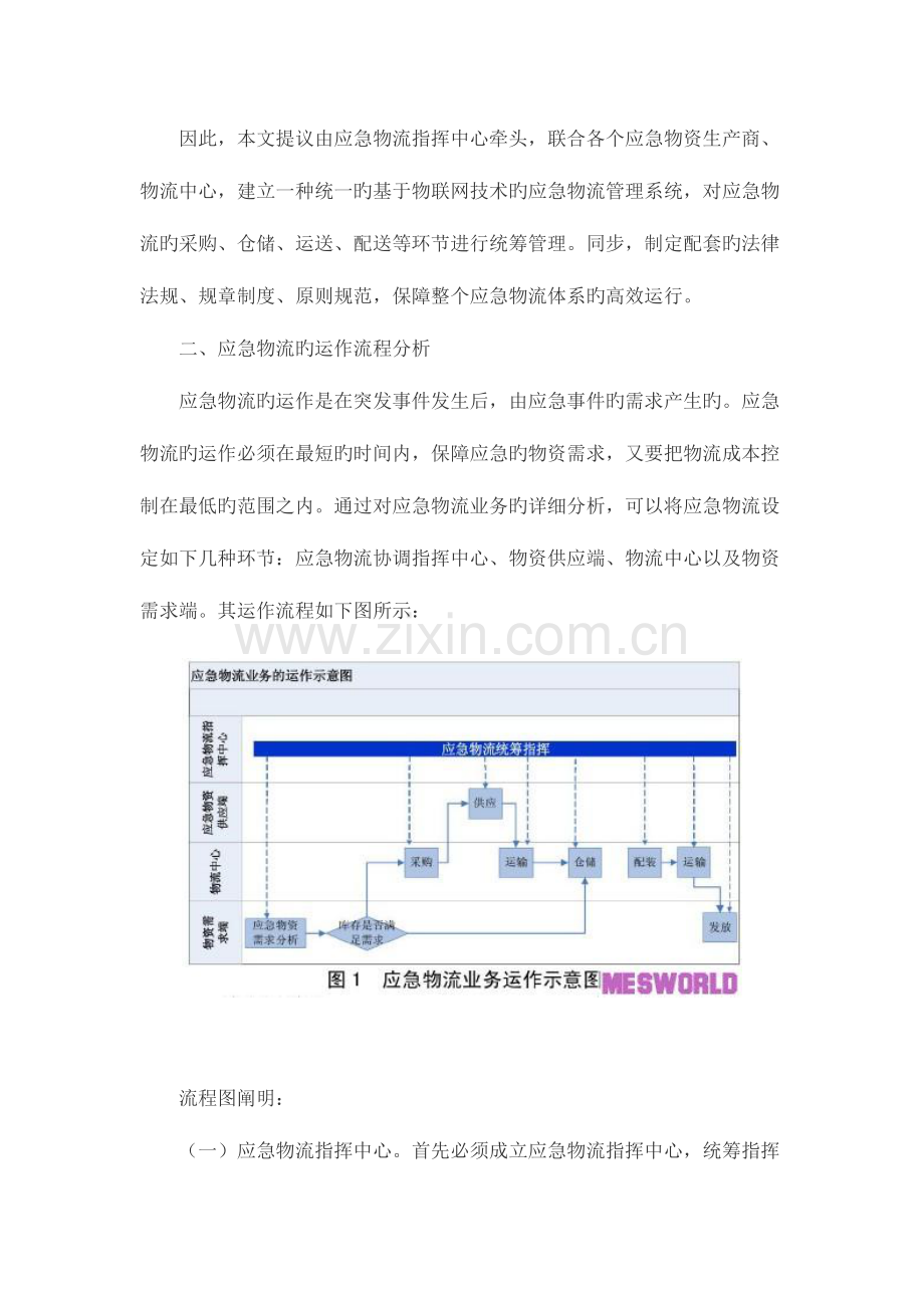 经典范文基于物联网技术的应急物流管理系统.docx_第2页