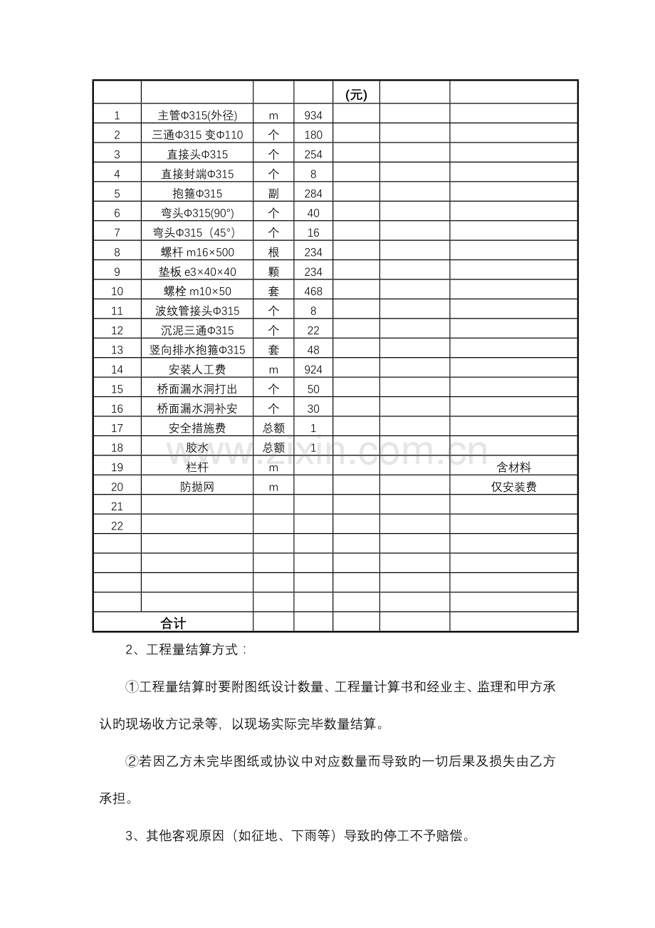 桥梁排水施工合同.doc_第3页