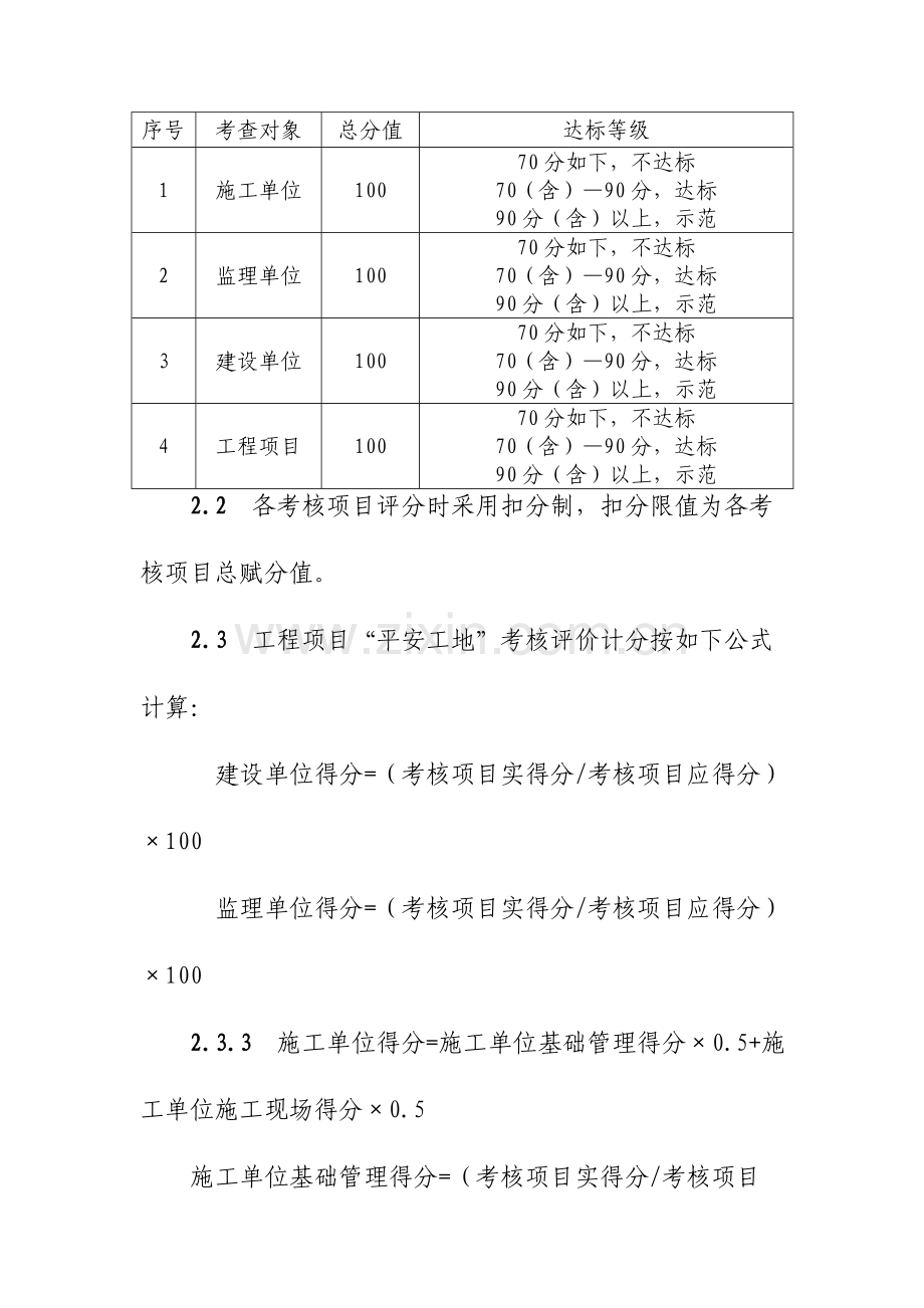 甘肃省公路水运工程平安工地考核评价标准.doc_第2页