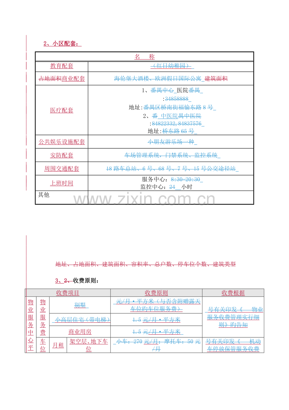 物业项目应知应会模板.doc_第2页