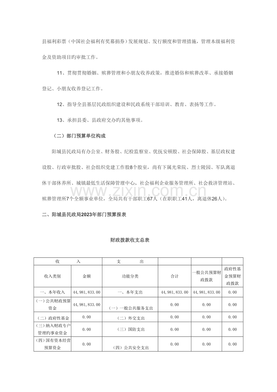 阳城县民政局部门预算公开情况.doc_第3页