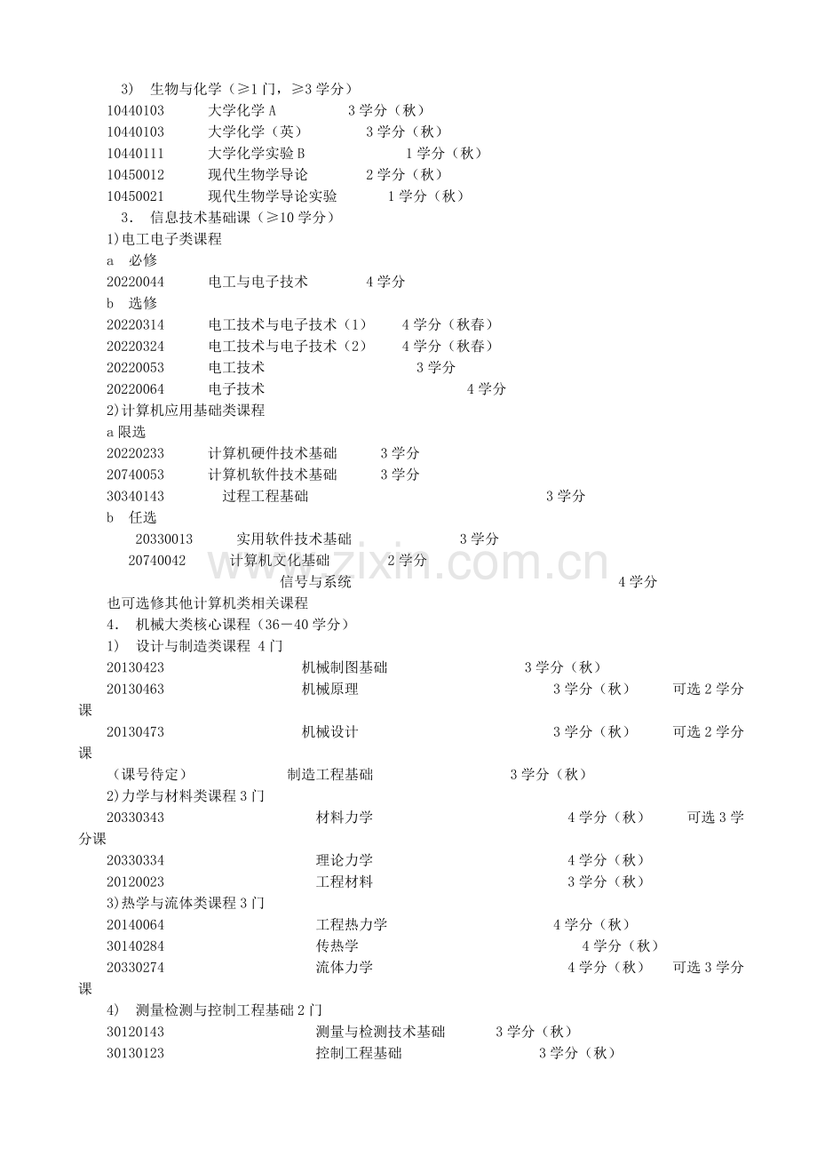 清华大学热能工程培养方案.doc_第3页