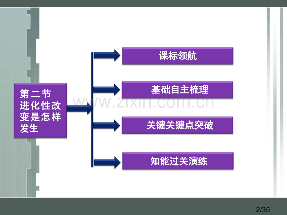 5.2-进化性变化是怎样发生的-课件(浙科版必修2)市公开课获奖课件省名师优质课赛课一等奖课件.ppt_第2页