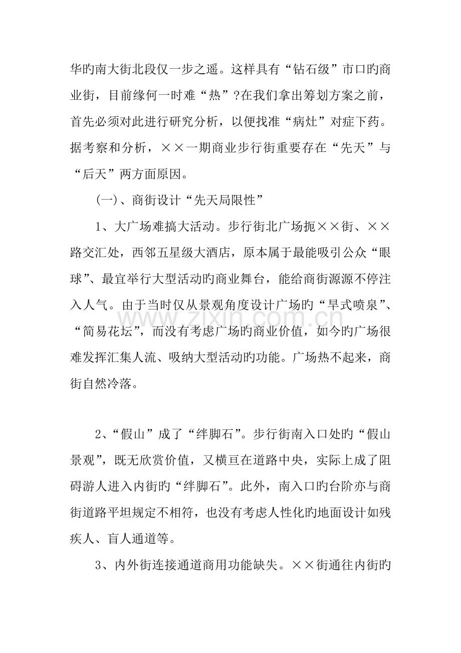 步行商业街商业策划书模板.doc_第2页