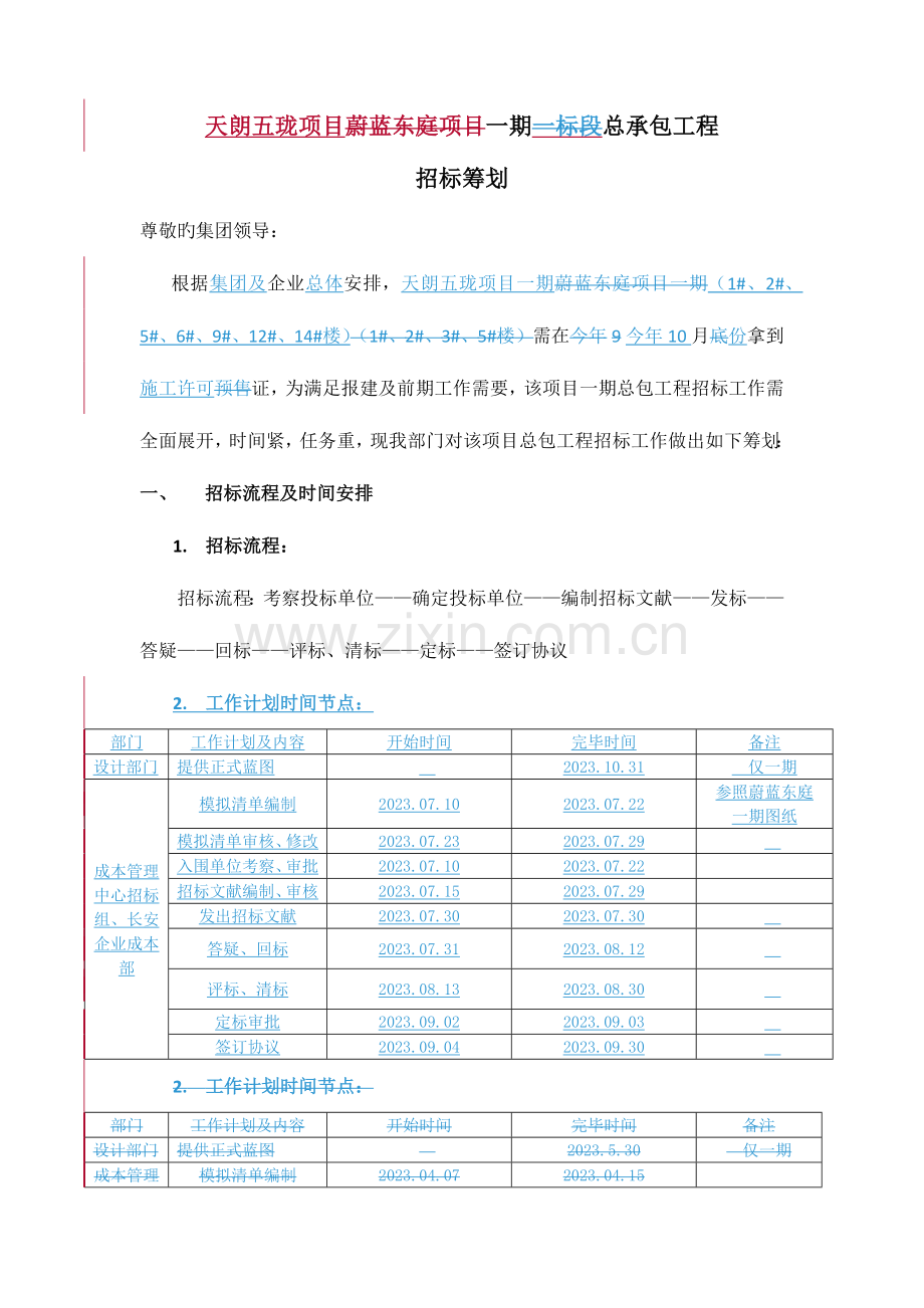 项目售楼部总包招标策划书.docx_第1页