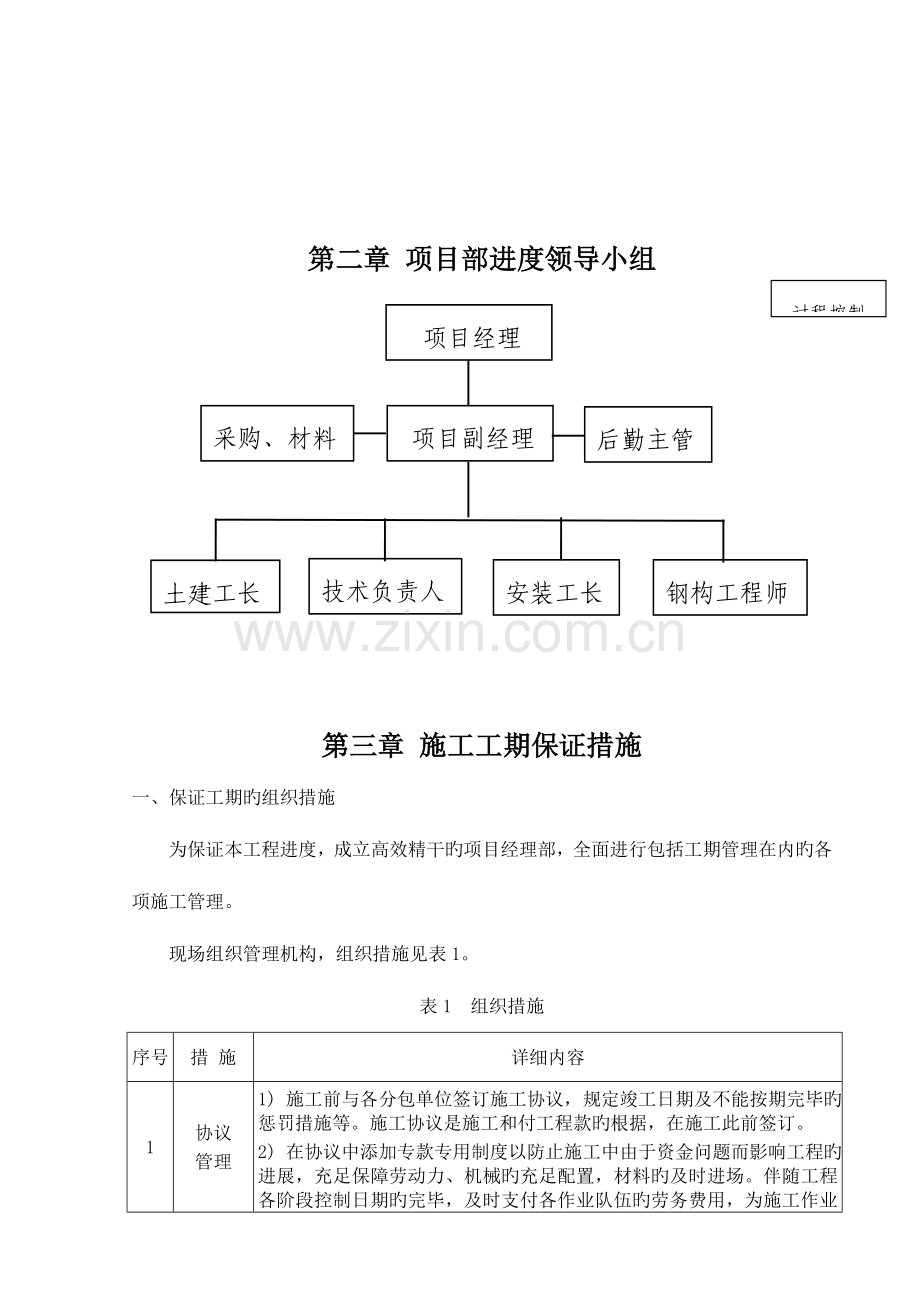 项目部工期保证体系总结.doc_第3页