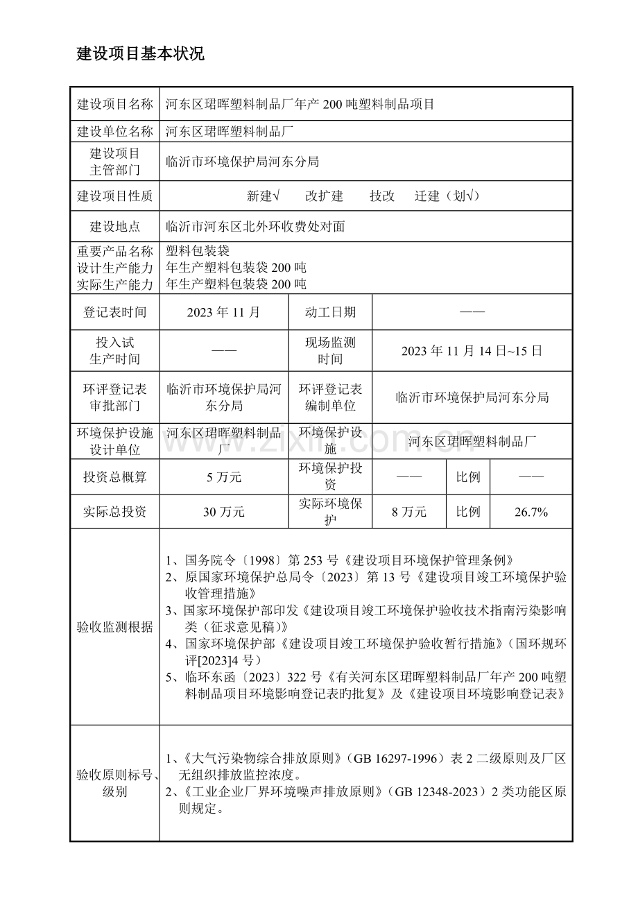 河东区珺晖塑料制品厂年产吨塑料制品项目竣工环境保护.doc_第2页