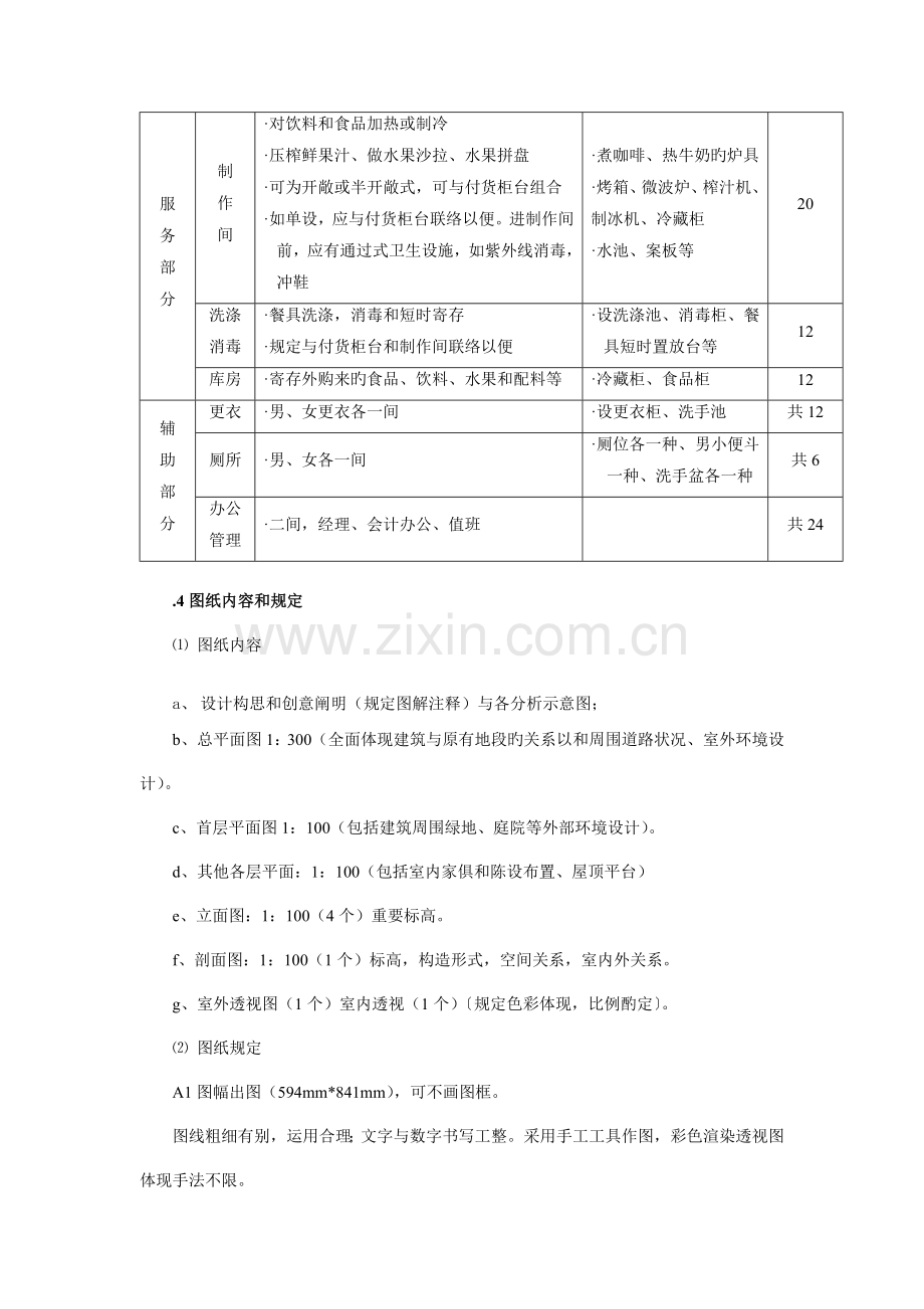 咖啡馆设计任务书.doc_第3页