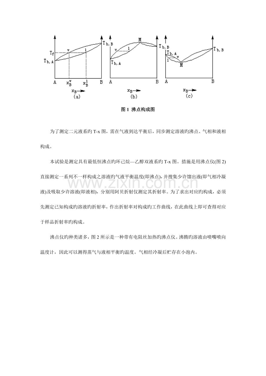 2023年物化实验报告双液系的气液平衡相图辩析.doc_第2页