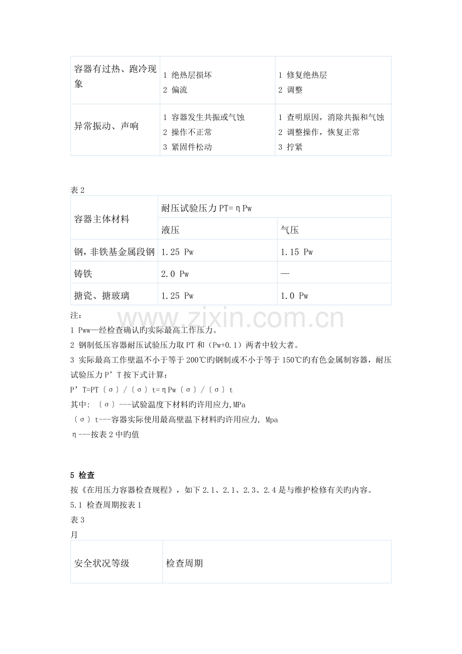 压力容器维护检修规程.docx_第3页