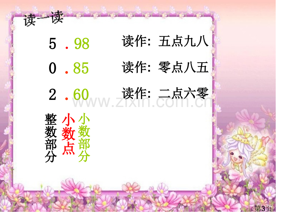 人教版三年级下册小数的初步认识附教案省名师优质课赛课获奖课件市赛课一等奖课件.ppt_第3页