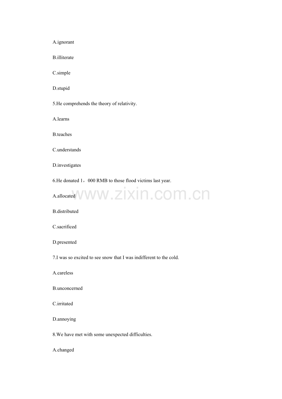 2023年职称英语等级考试真题+答案卫生A新编.doc_第2页