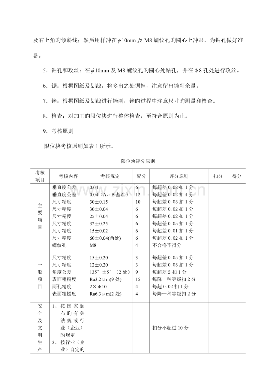 2023年钳工操作技能考核题库.doc_第3页