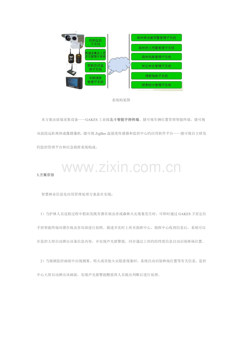 智慧林业信息化应用管理解决方案.docx_第3页