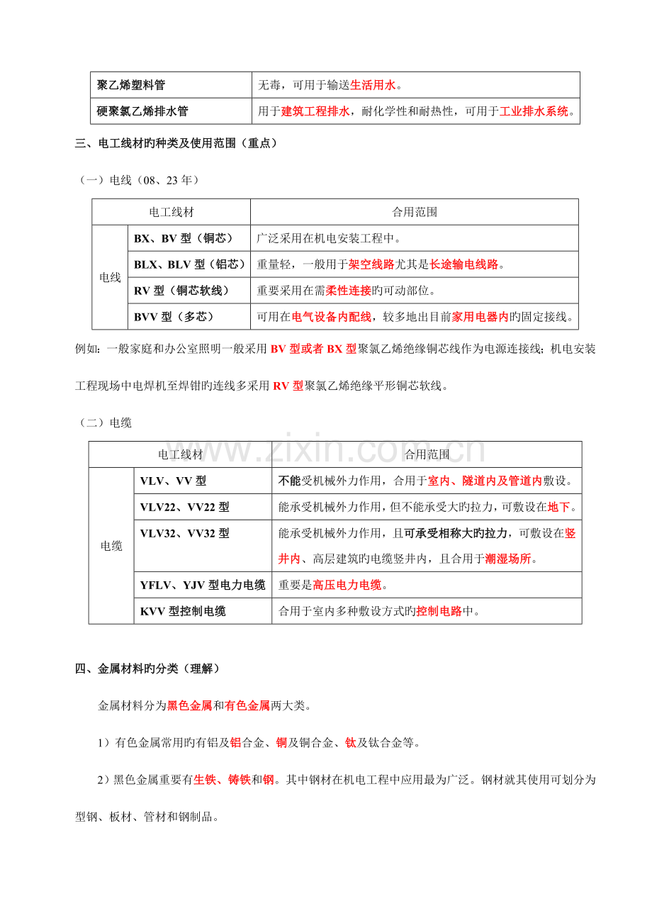 2023年二级建造师机电工程管理与实务复习资料.doc_第2页