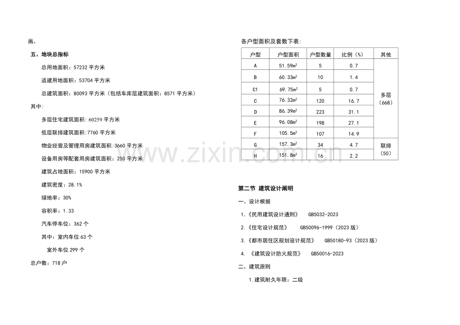 建筑设计说明模版.doc_第2页