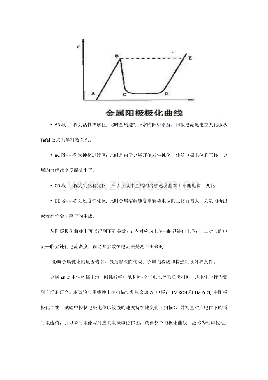 2023年电极阳极极化曲线实验报告.docx_第2页