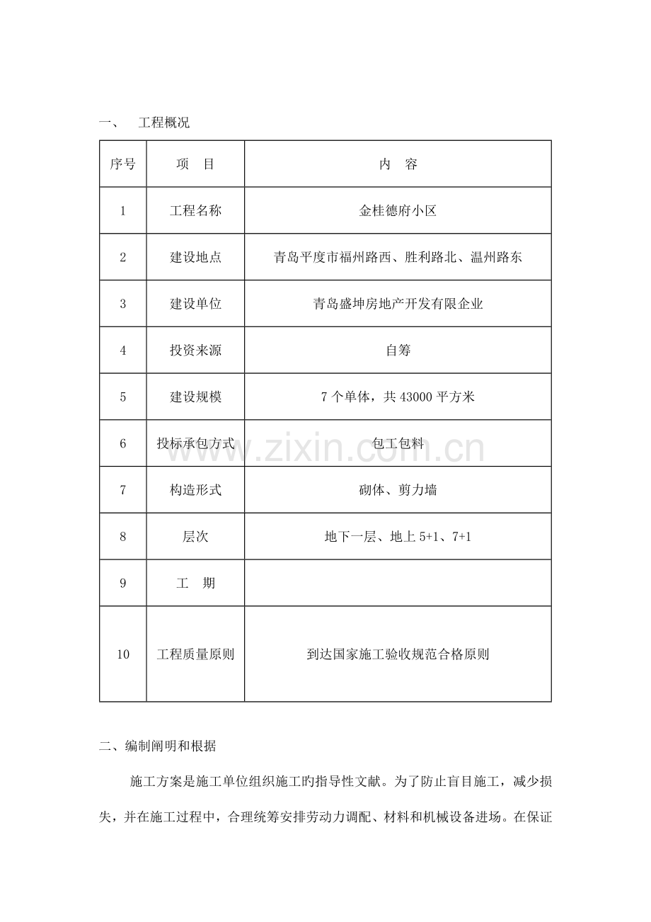 金桂德府落地式脚手架施工方案.doc_第1页