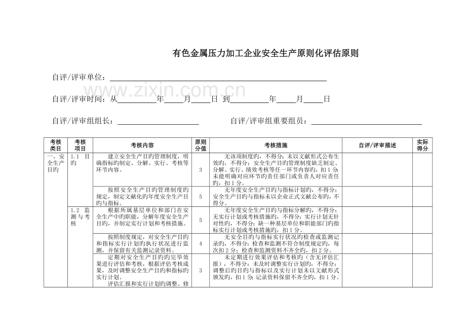 企业安全生产标准化细则有色金属压力加工.doc_第3页