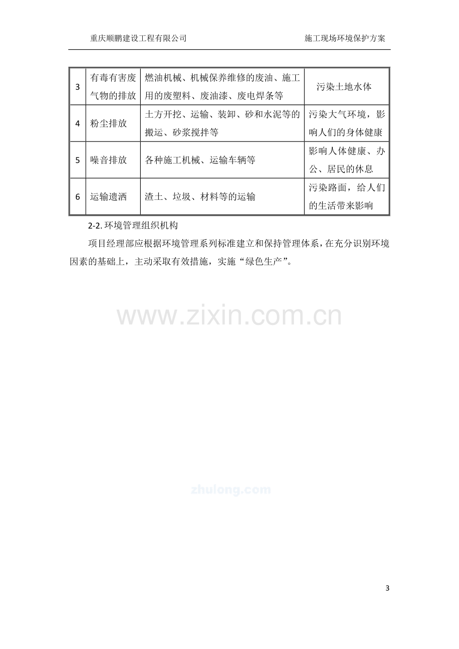 施工现场环境保护方案.docx_第3页