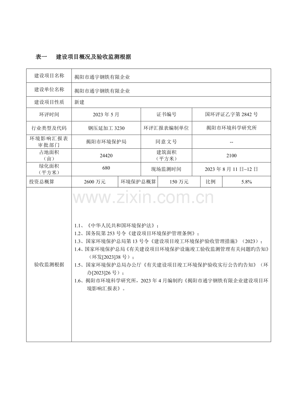 建设项目概况及验收监测依据.doc_第1页