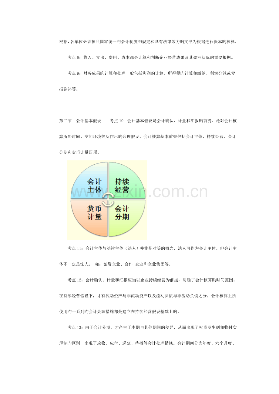 2023年福建省会计从业资格考试会计基础复习资料.doc_第2页