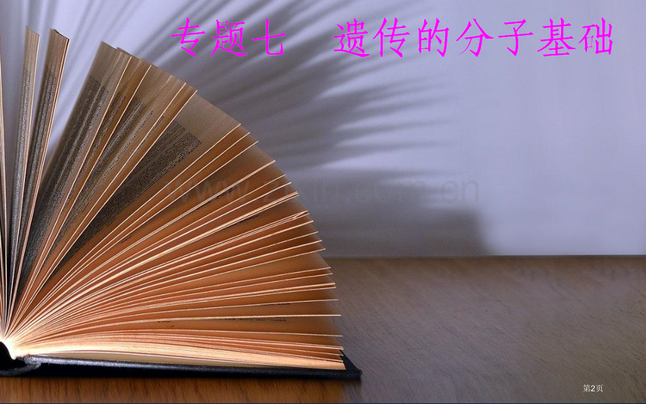 专题七考点5遗传信息的转录和翻译市公开课一等奖省优质课赛课一等奖课件.pptx_第2页