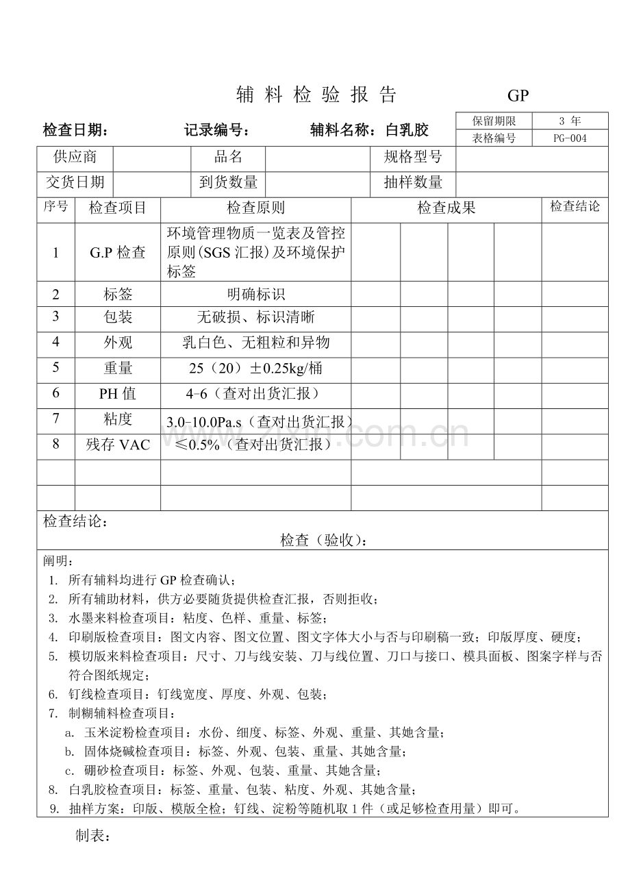 2023年二级纸箱厂辅料检验标准.doc_第3页