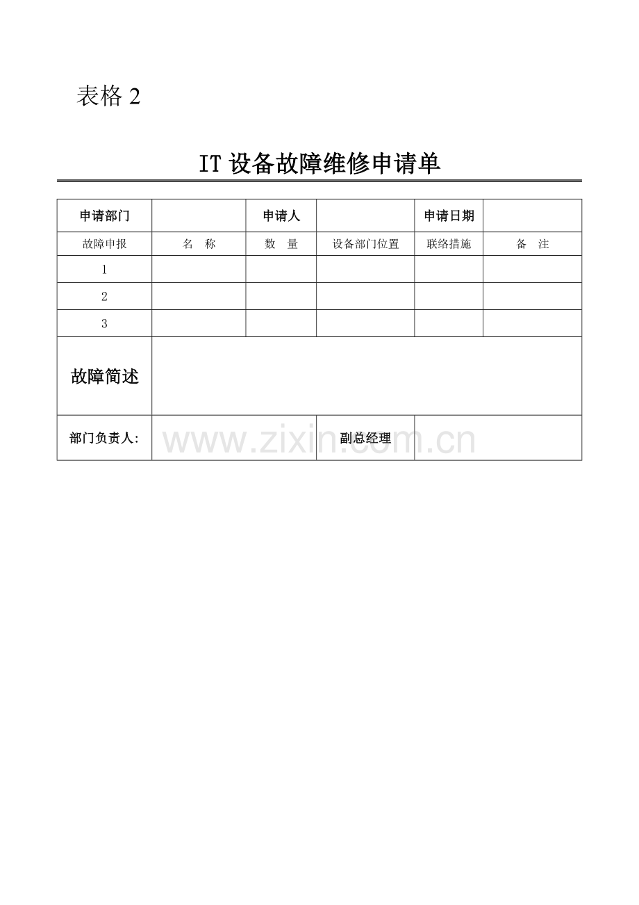 电脑设备管理制度表格及流程图(实用版).docx_第3页