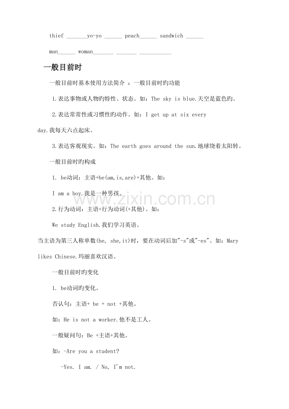 2023年小学生英语语法知识点与专项练习.doc_第2页