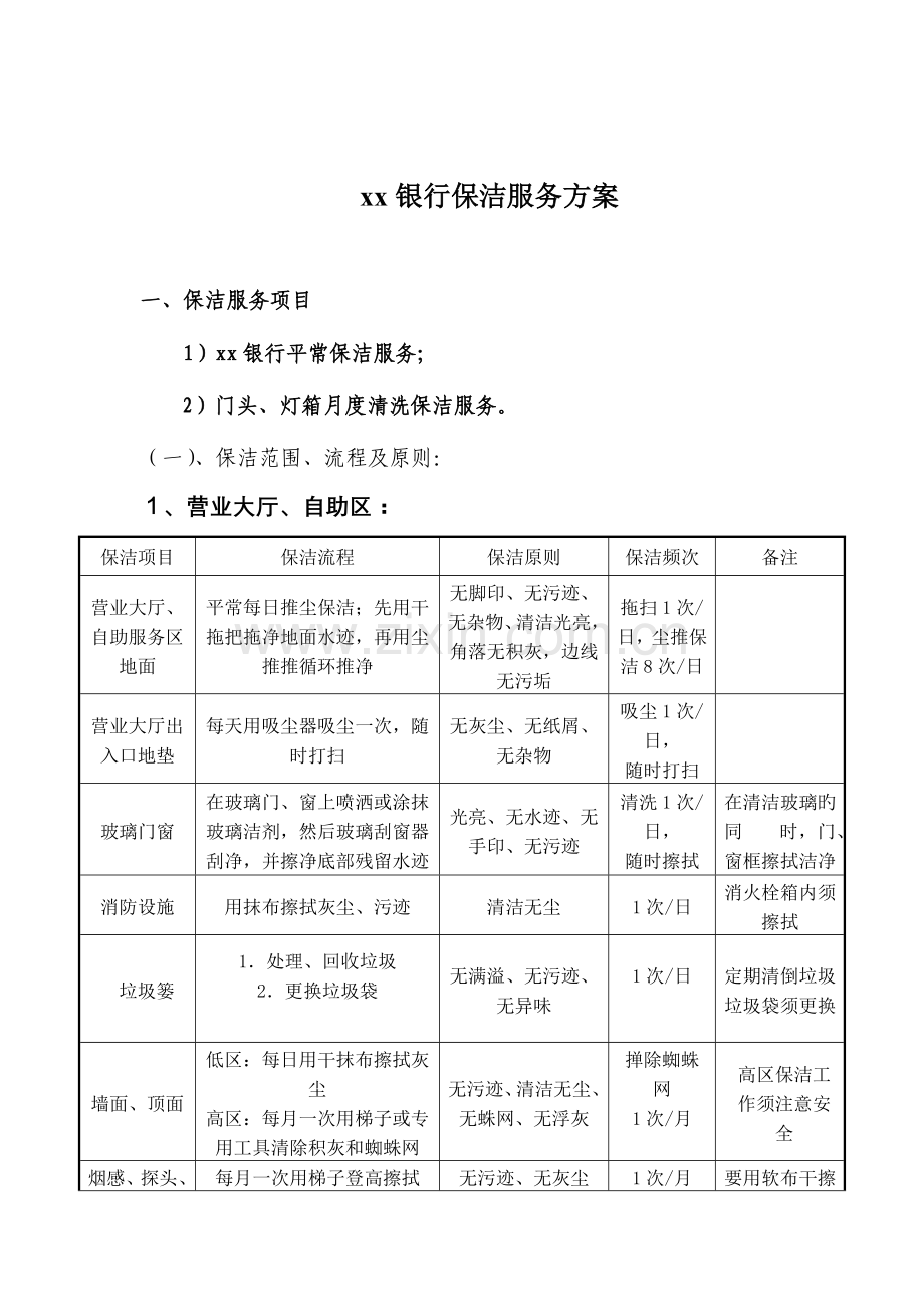 银行物业服务方案.doc_第2页