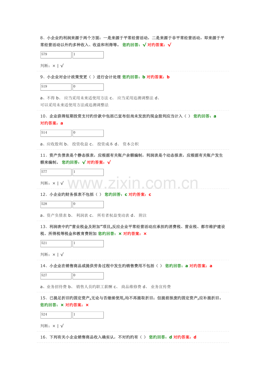 2023年会计培训继续教育题答案套题.doc_第2页