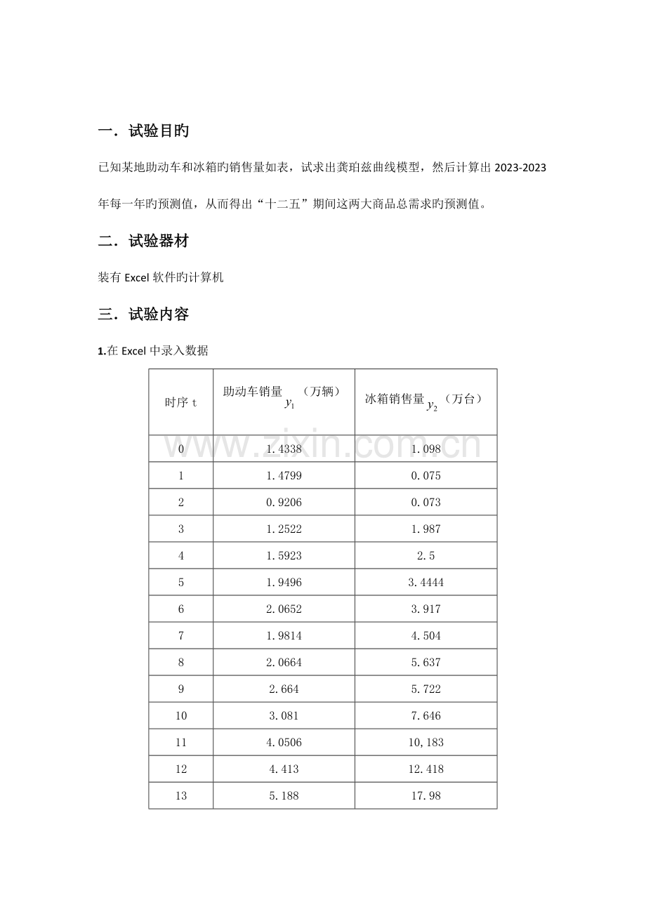 2023年统计预测与决策实验报告.doc_第2页