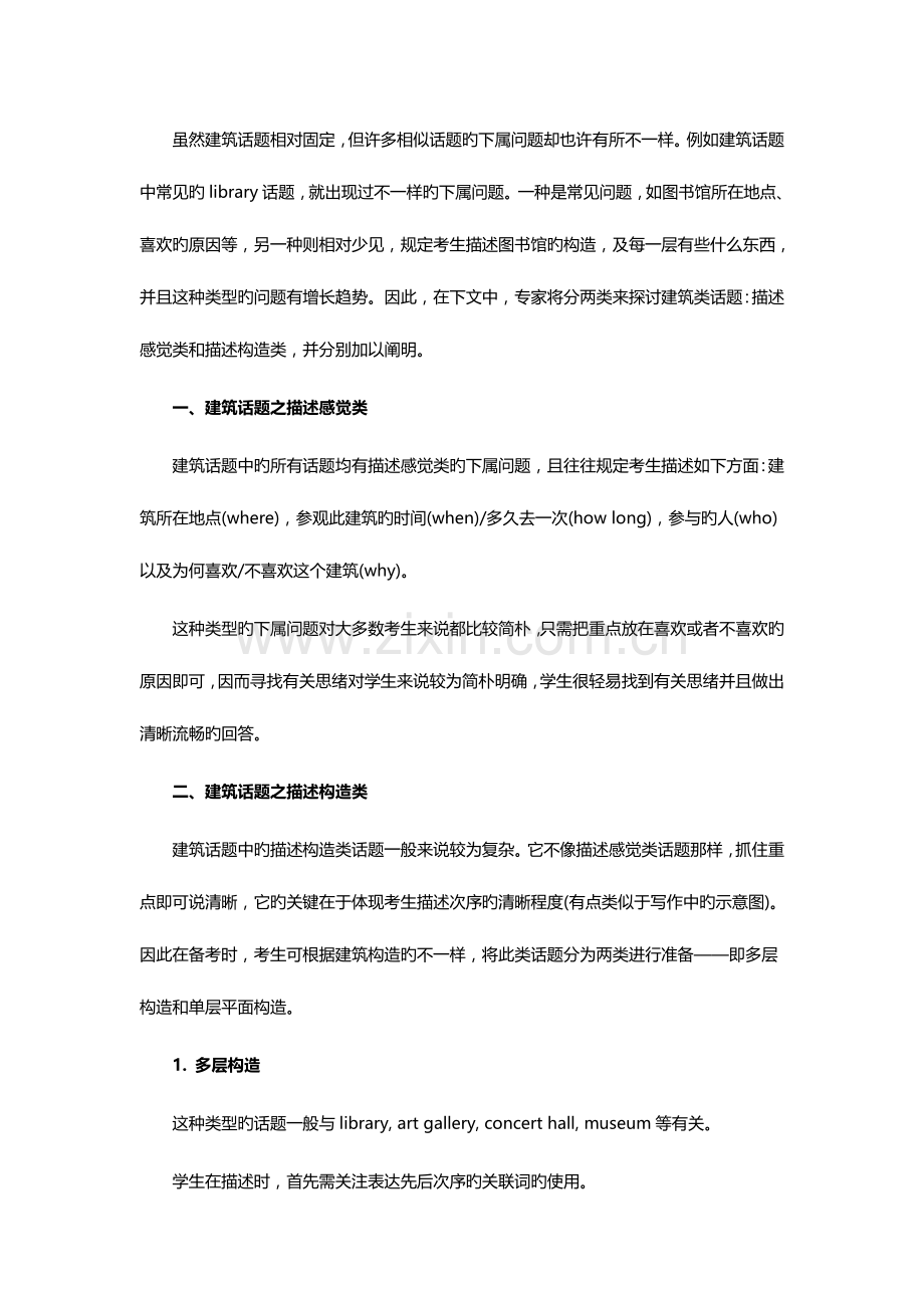 2023年雅思口语高频话题库建筑类.doc_第2页