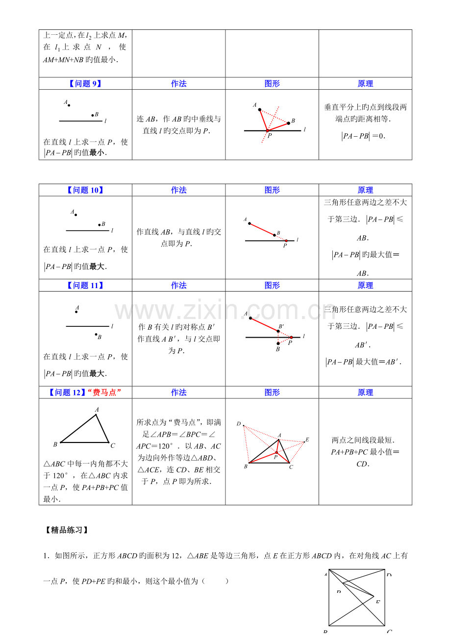 2023年八年级最短路径问题归纳小结.doc_第3页