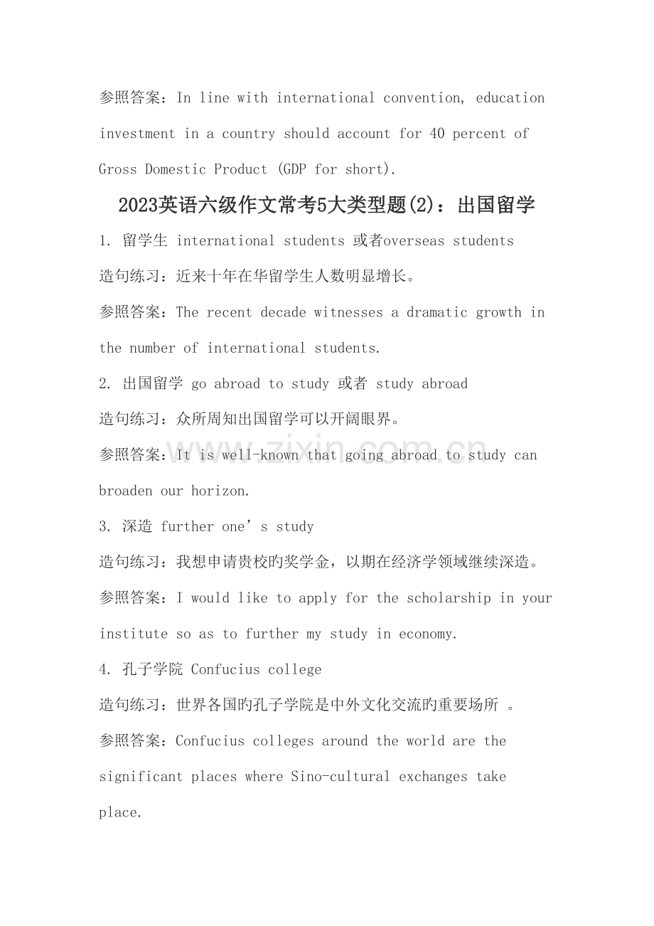 2023年英语六级作文常考题.doc_第2页