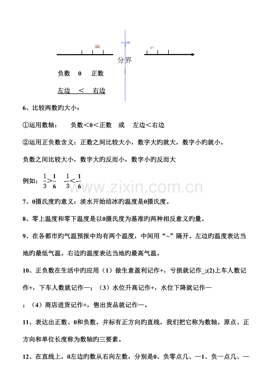 2023年经典新人教版六年级下册数学知识点.doc_第2页