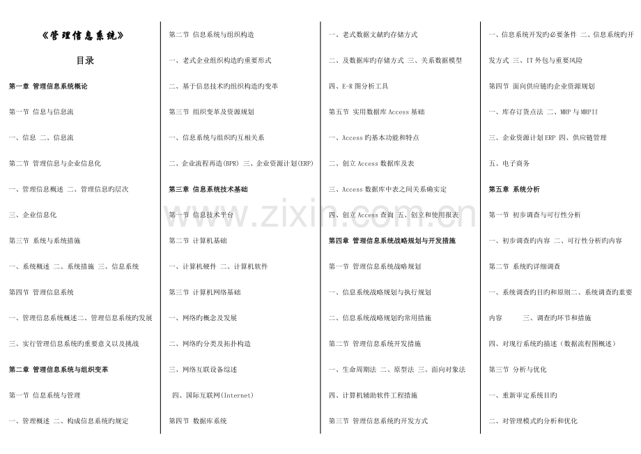 2023年管理信息系统知识点总结.doc_第1页