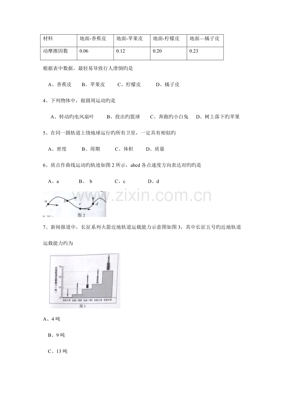 2023年广西物理学业水平考试试题.doc_第2页