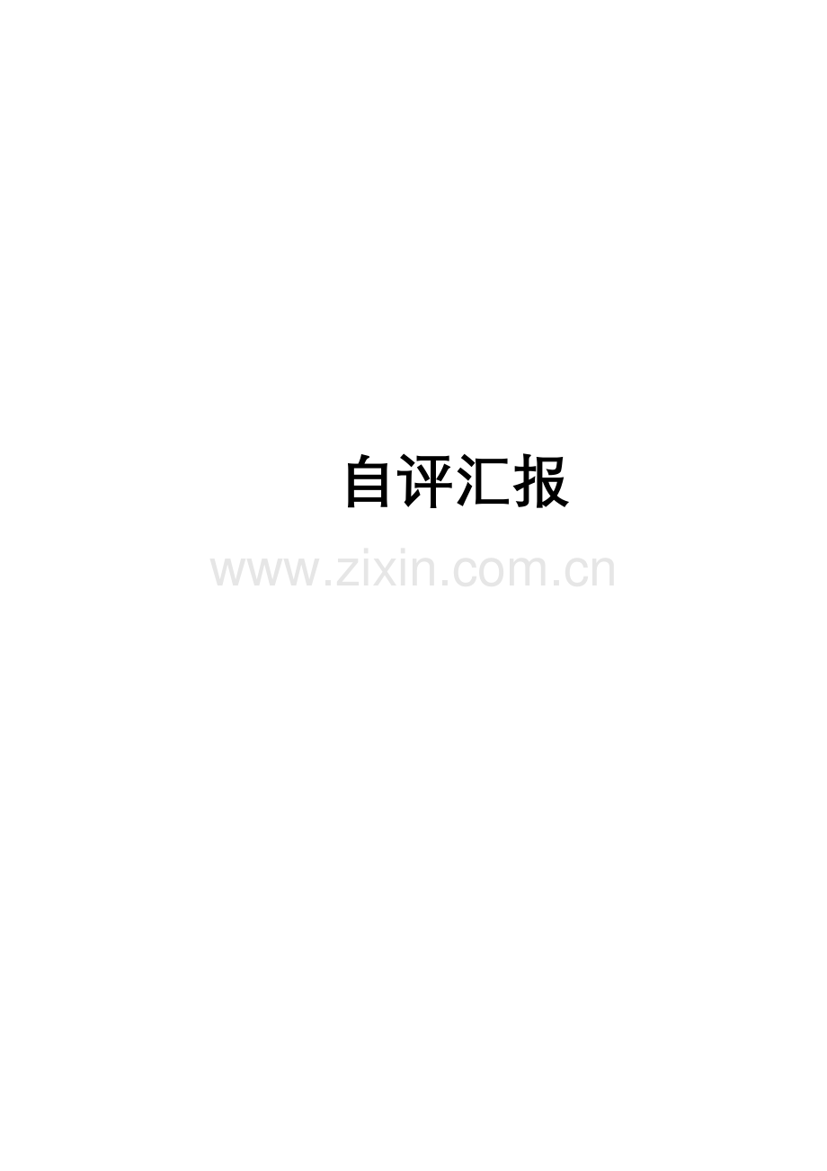 公司卓越绩效自评报告.doc_第1页