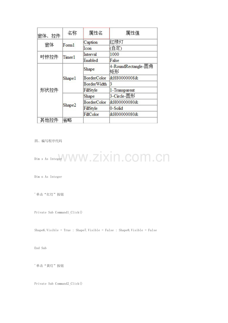 2023年计算机二级VB实例编程红绿灯控制程序.doc_第3页