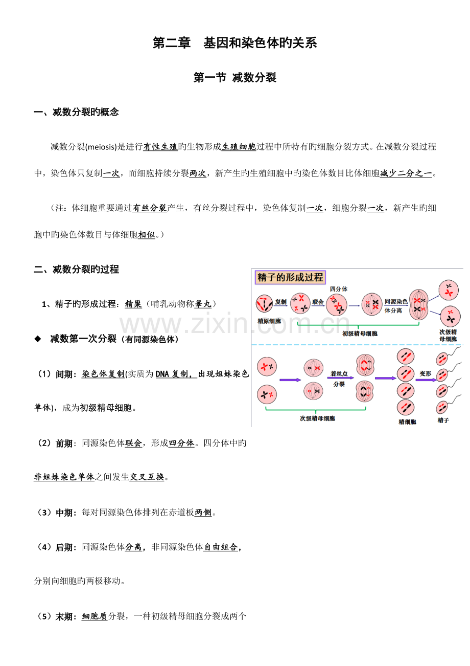 2023年高中生物人教版必修二知识点总结.docx_第1页